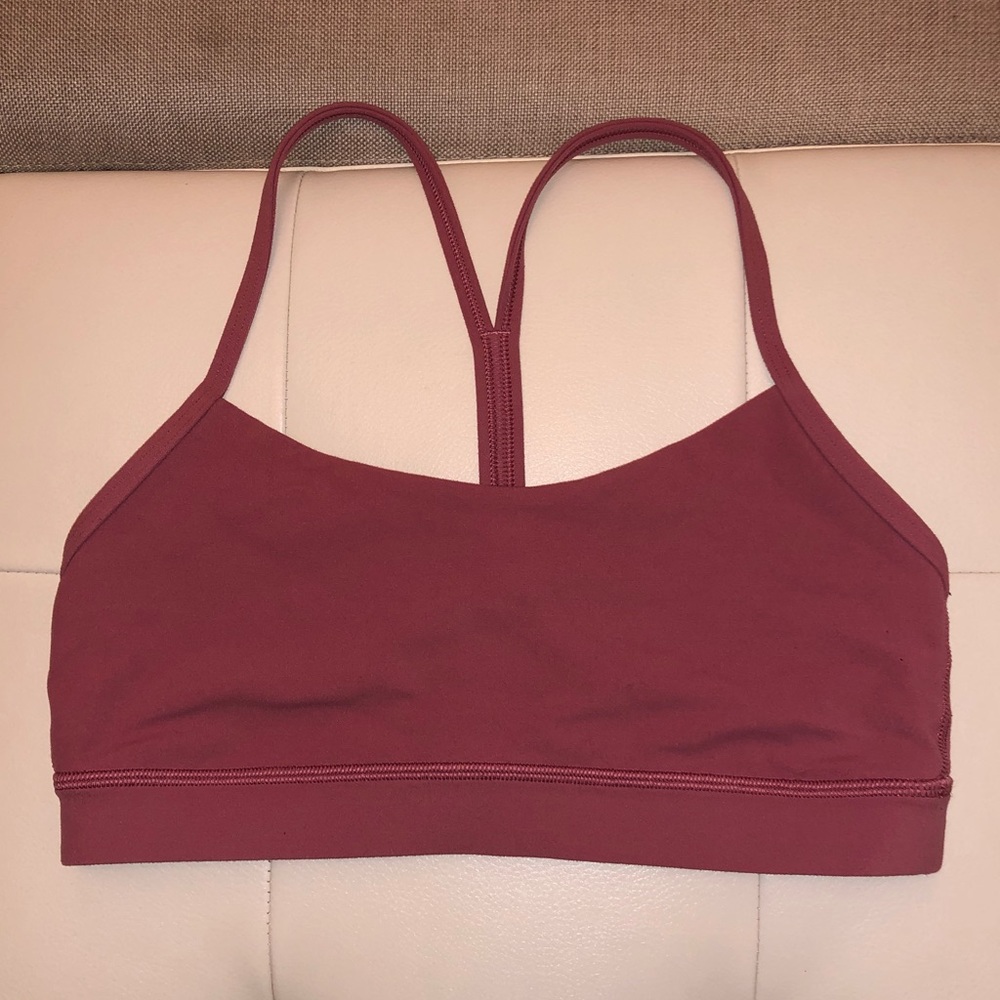 lululemon rose flow y bra